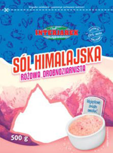 Sól himalajska drobnoziarnista 500g